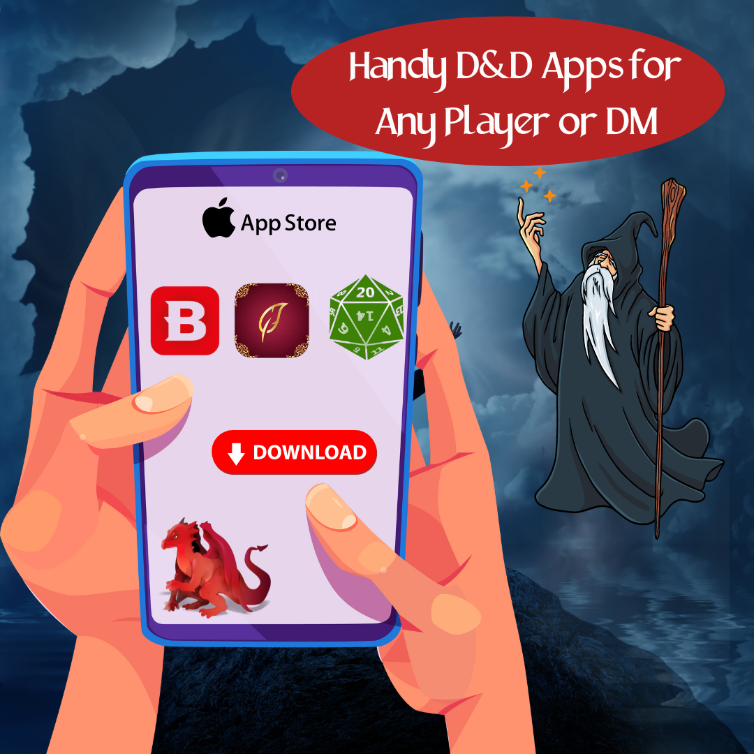 Apps/Virtual Tools For Any DND Player or Dungeon Master by