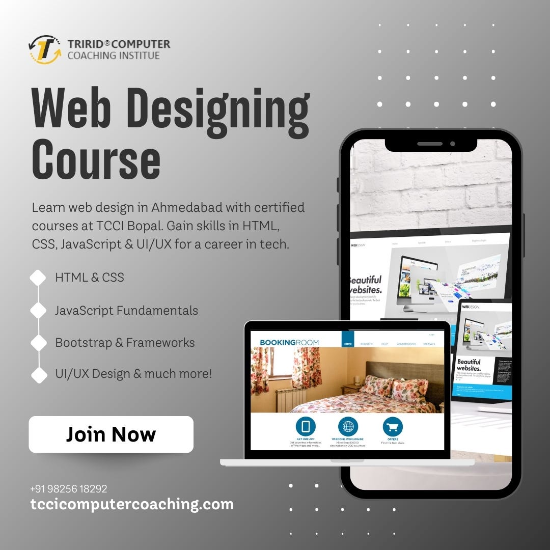 Web Design Courses in Ahmedabad: Skills You Need to Build a Career in Tech