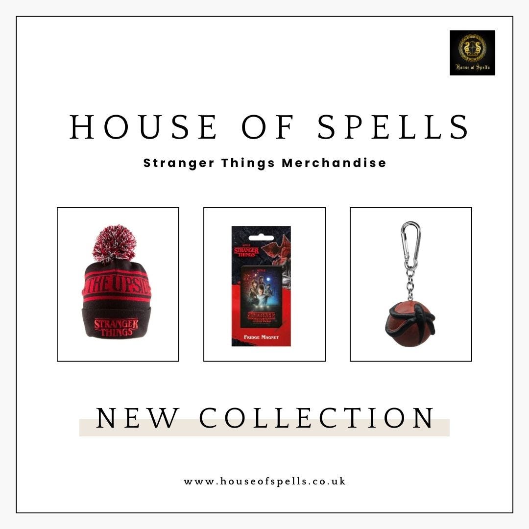 Unleash the Thrill: Explore Stranger Things Merch UK at House of Spells, by Houseofspells