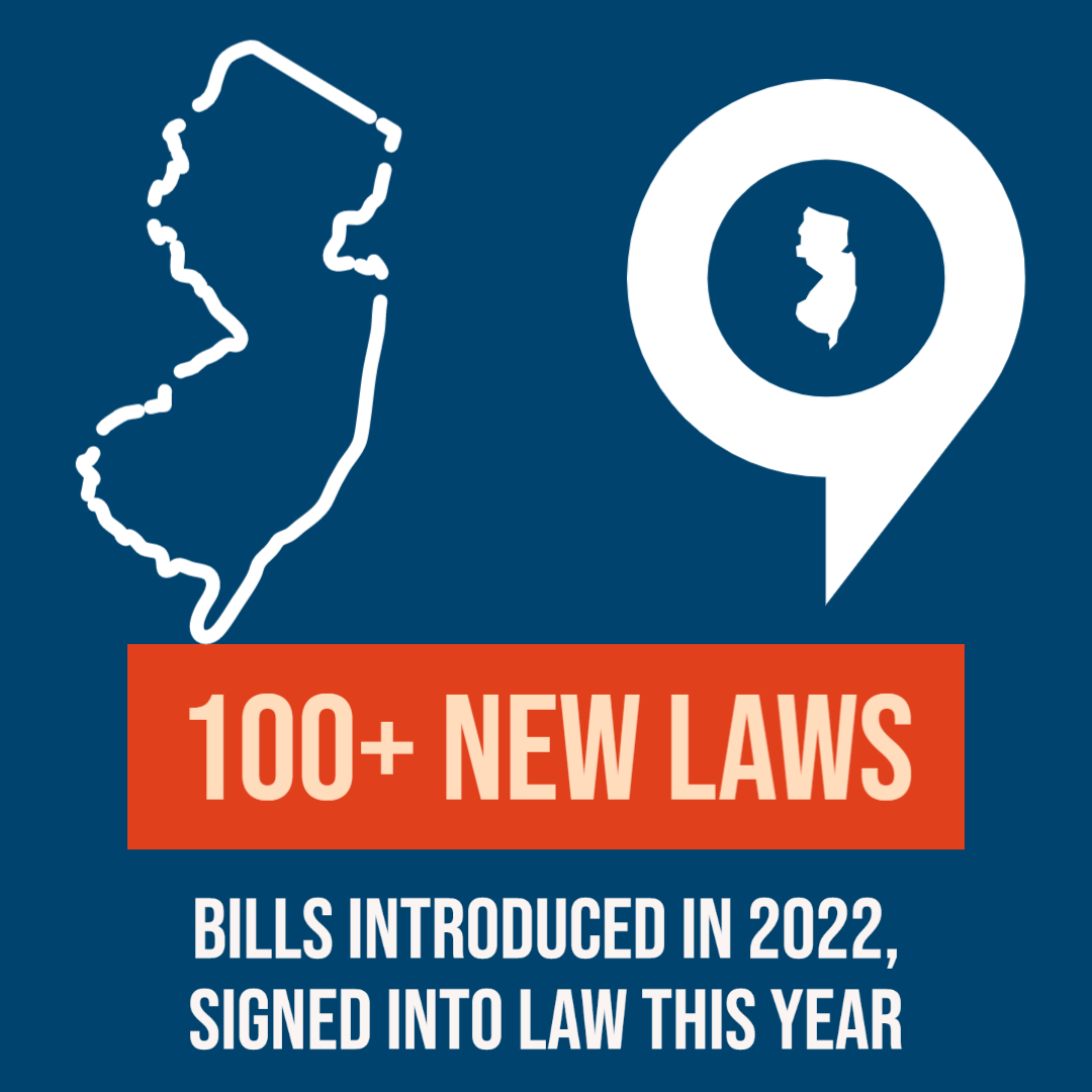 Over 100 New Laws Passed in NJ in 2022 by Morristown Minute Medium
