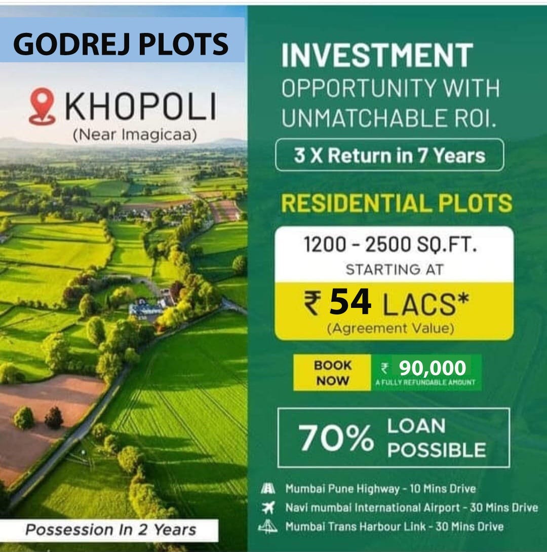 Godrej Hillview Estate The Epitome of Luxury Khopoli Khalapur Mumbai