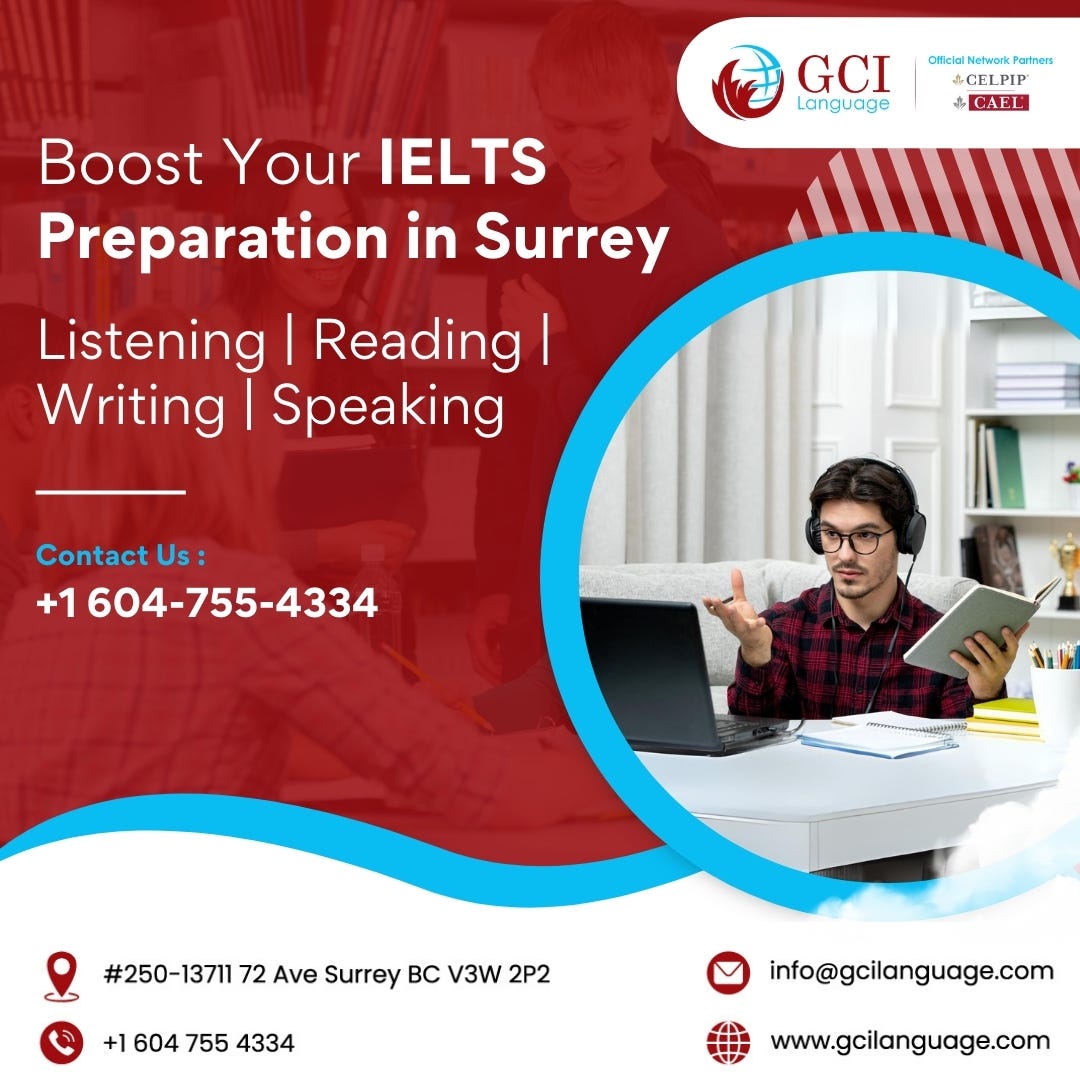 Boost Your IELTS Preparation in Surrey with GCI Language - Gcilanguage ...