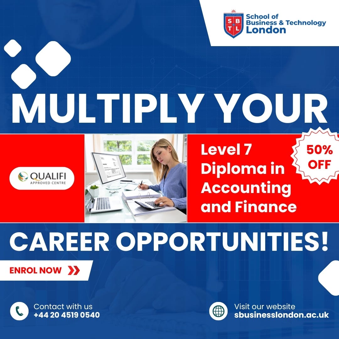 QUALIFI Level 7 Diploma in Accounting and Finance