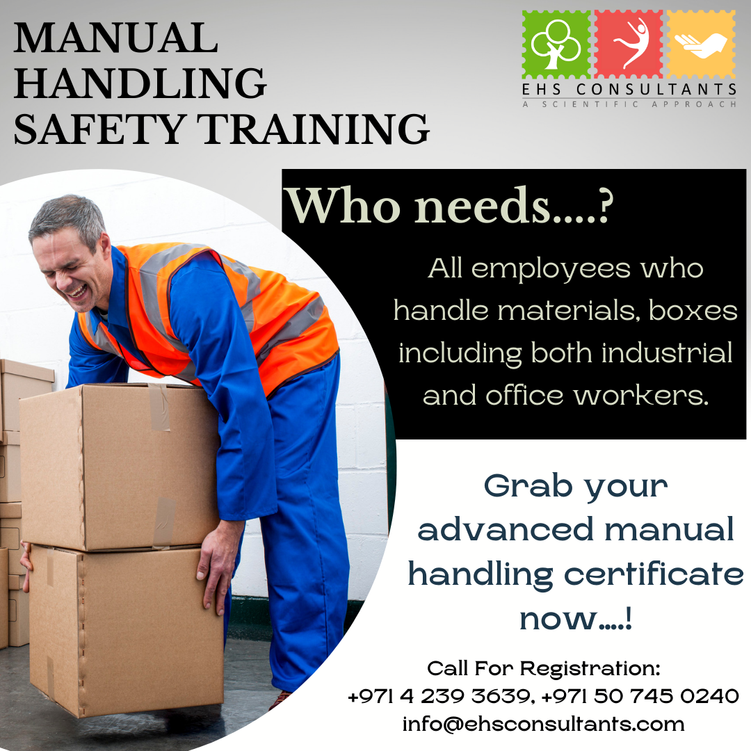 MANUAL HANDLING SAFETY TRAINING! Who needs….? All employees who handle