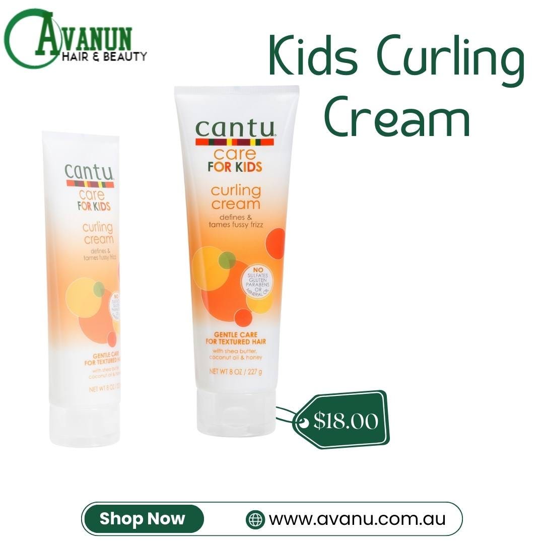 Cantu Care For Kids Curling Cream - Avanun - Medium