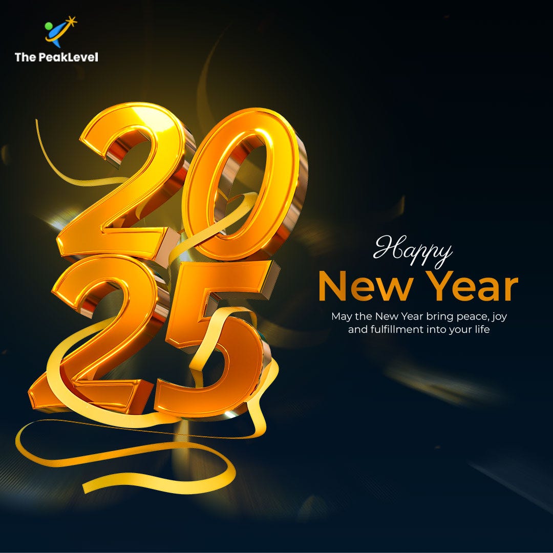 🎉 Happy New Year 2025 from The Peaklevel CRM! 🎉
