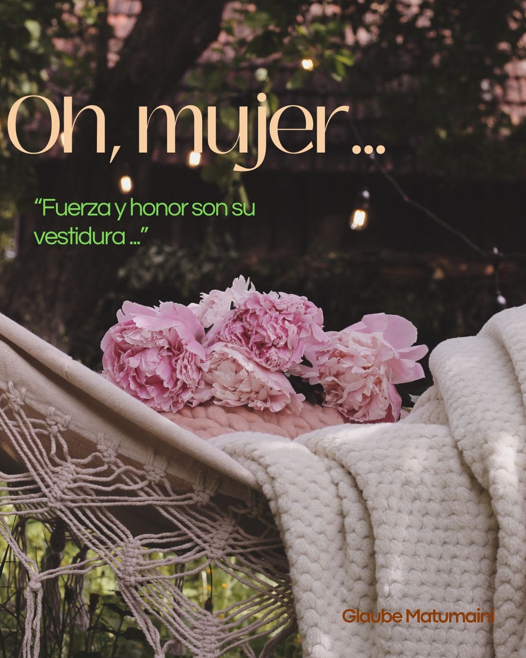Oh, mujer …