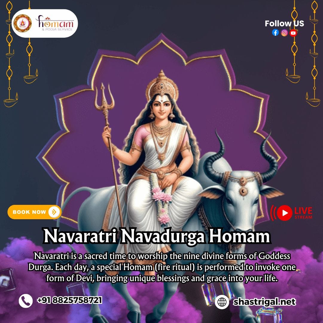✨ Experience the Divine Power of Navadurga this Navaratri! ✨