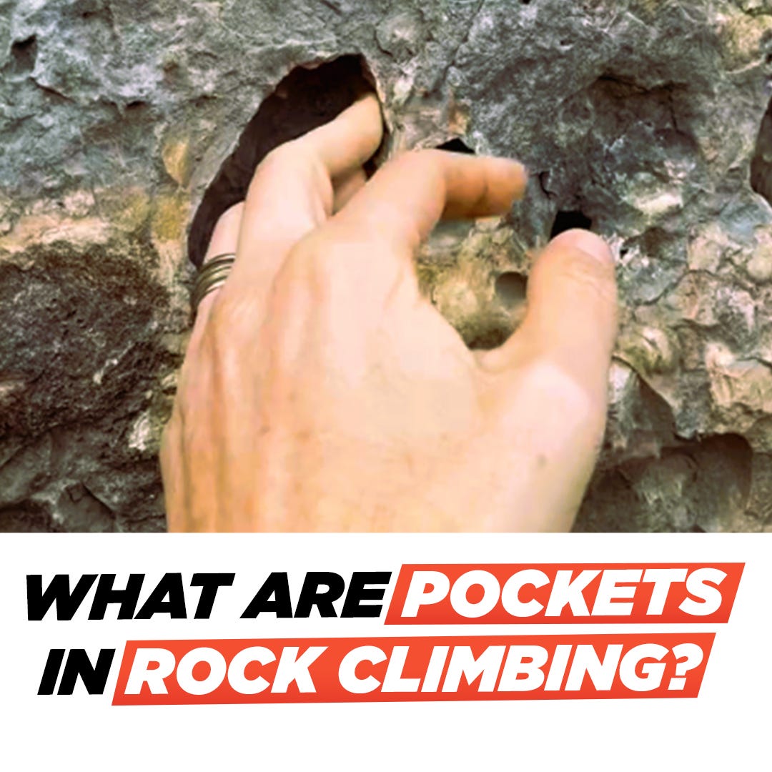 Rock Climbing Terminology Pockets in Climbing by Marina Kuperman Villatoro Medium