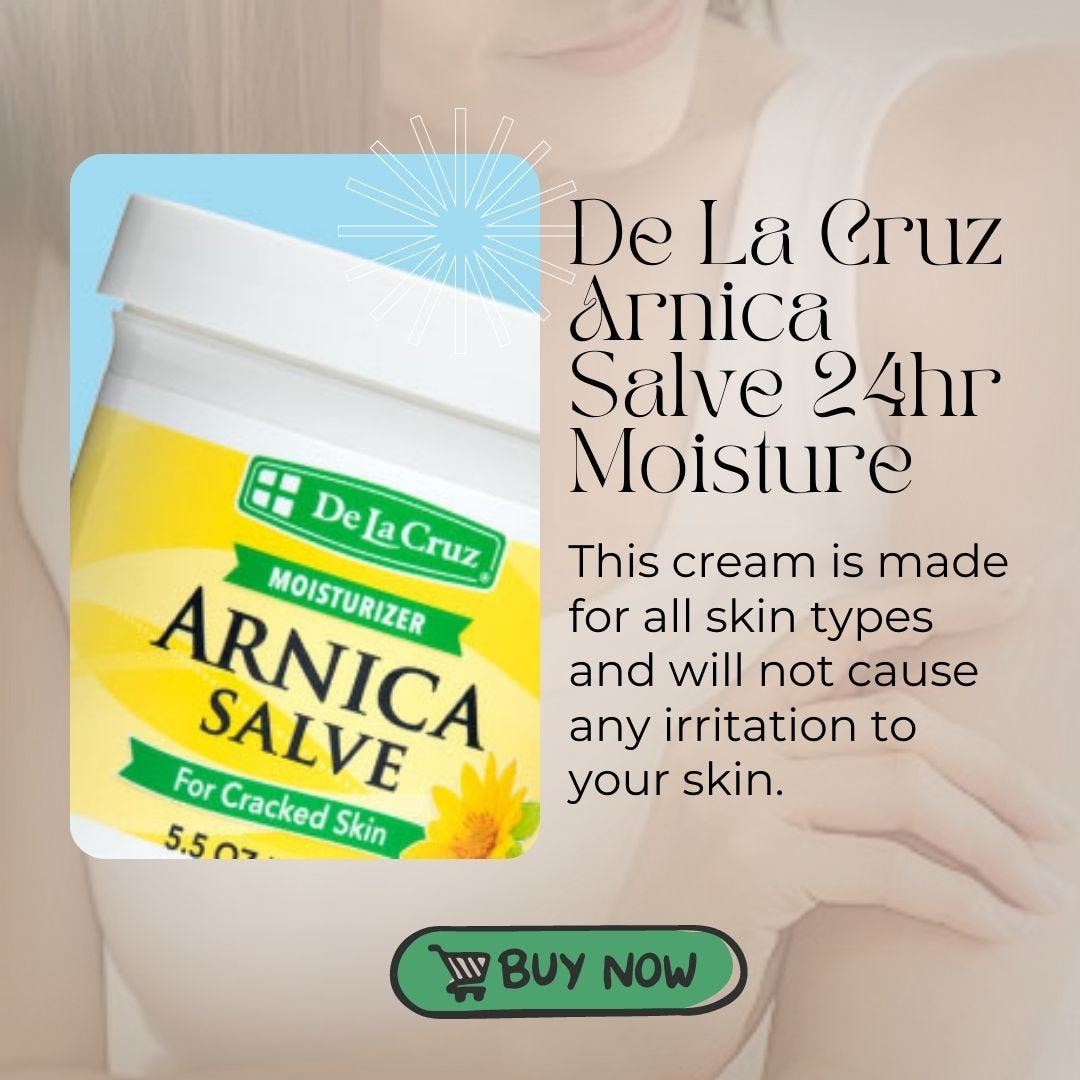De La Cruz Arnica Salve 24hr Moisture