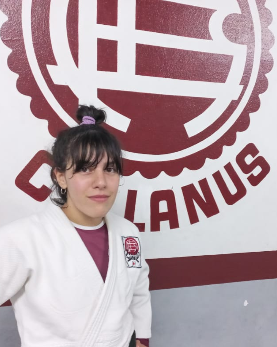 La judoca granate, Valentina Narváez