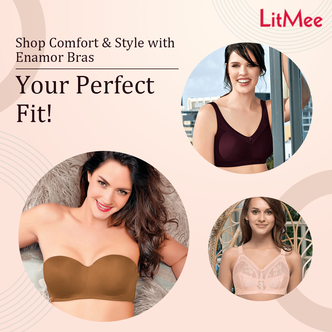 Shop Comfort and Style with Enamor Bras — Your Perfect Fit! - Lit