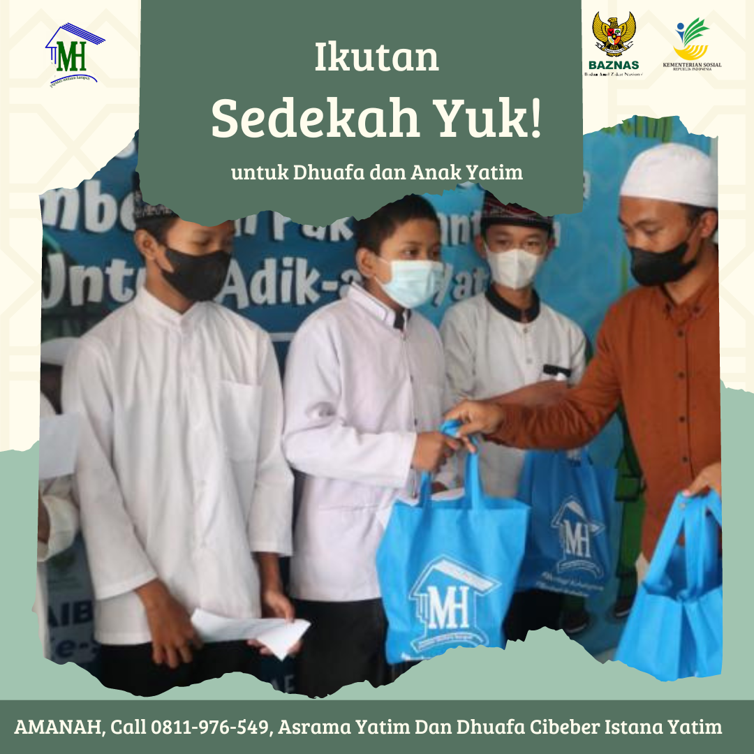 AMANAH, Call 0811–976–549, Asrama Yatim Dan Dhuafa Gerogol Istana Yatim ...