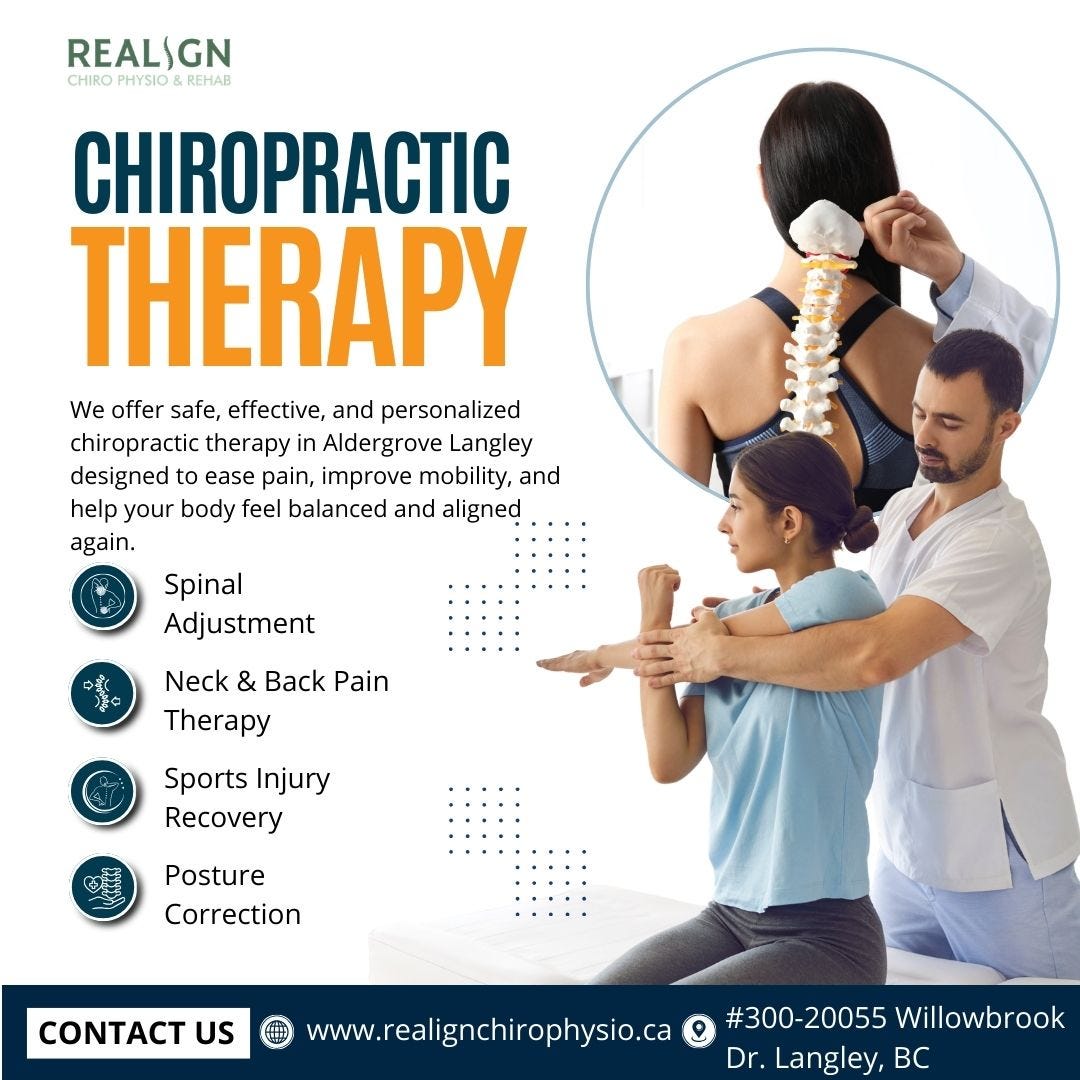 Best Chiropractic Therapy in Aldergrove, Langley