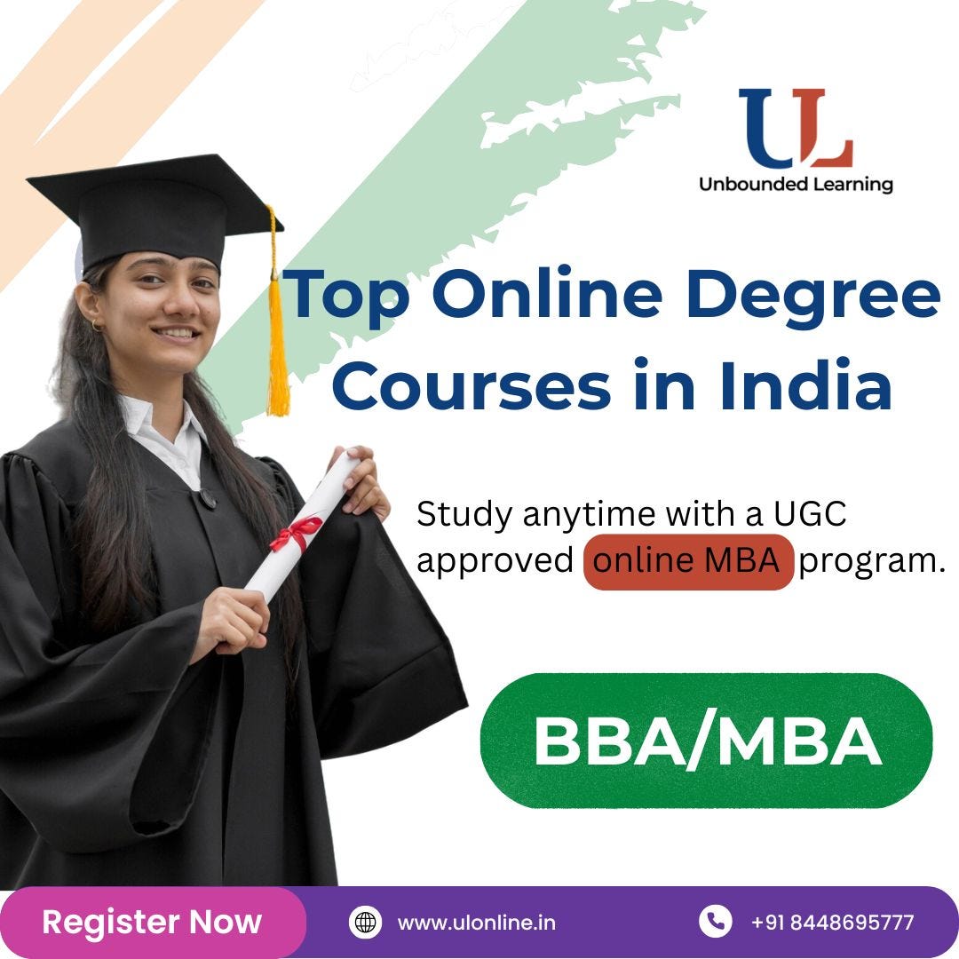 Top Online Degree Courses in India to Boost Your Career