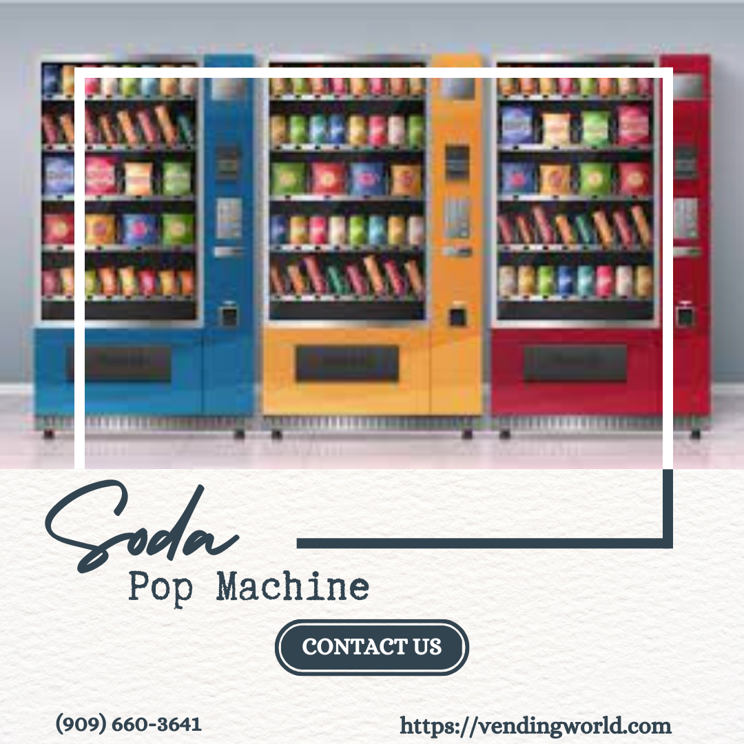 Get Soda Pop Machine — Vending World Vending World Medium