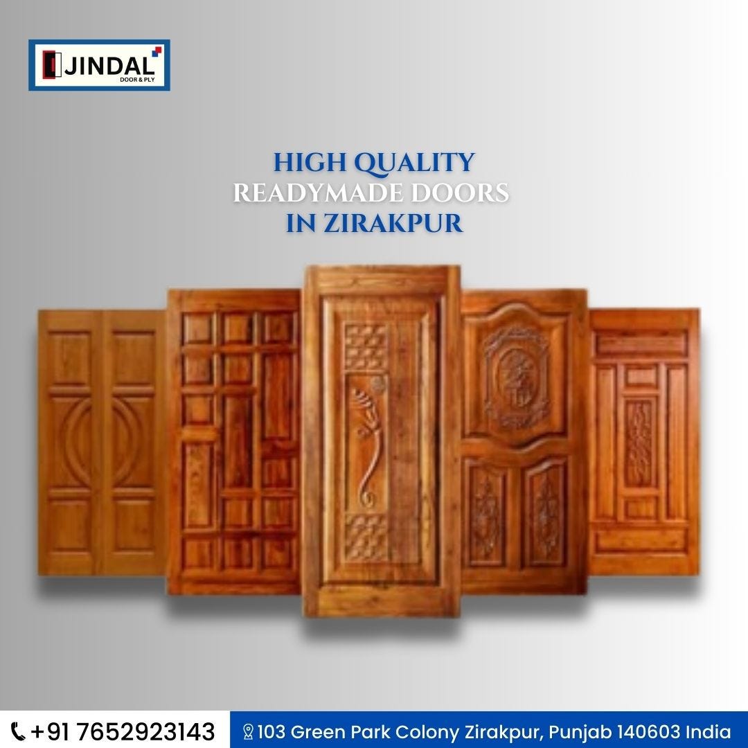 HighQuality Readymade Doors in Zirakpur Jindal Door And Ply Medium