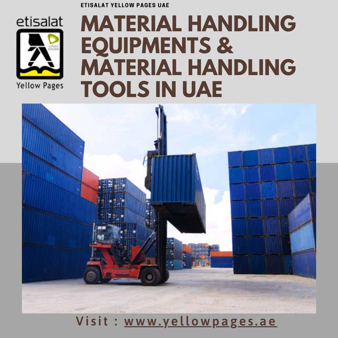 Material Handling Equipments & Material Handling Tools in UAE