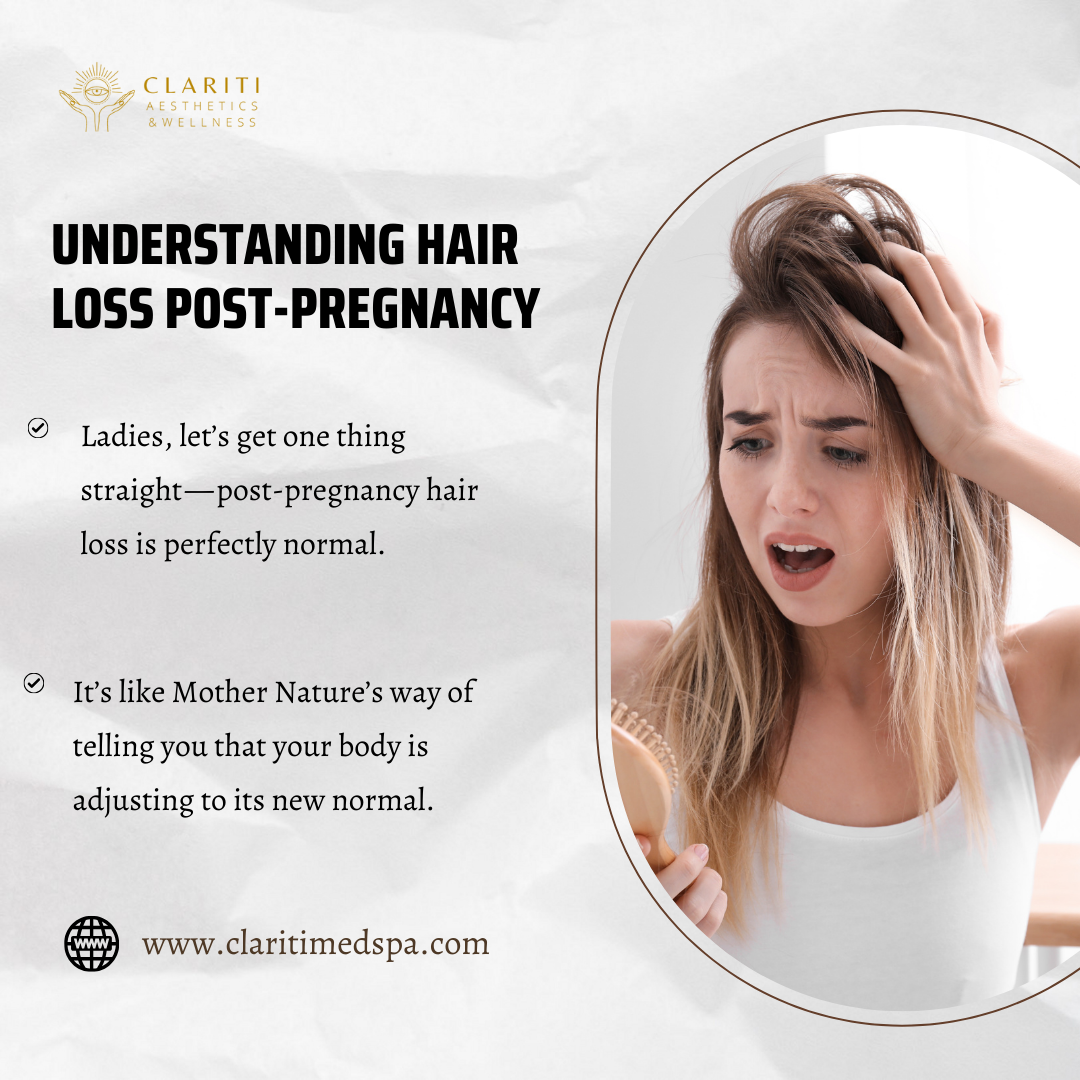 Lost and Found Understanding PostPregnancy Hair Loss in Houston, TX