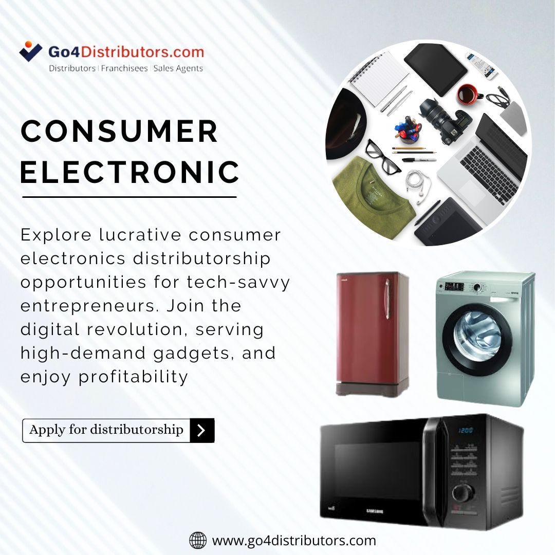 How to Find Profitable Consumer Electronics Distributorship