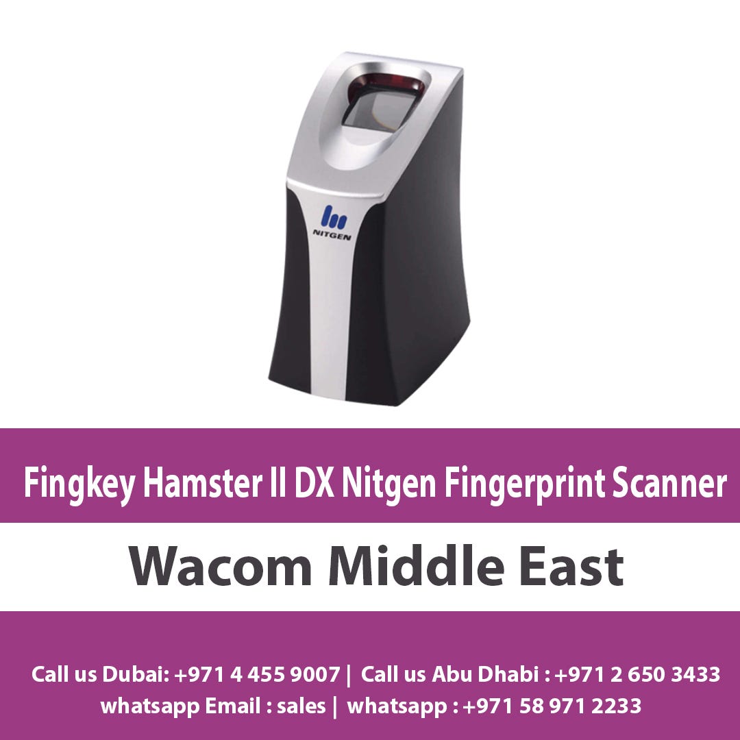 Nitgen Fingerprint Scanner and Reader by Middle East Medium