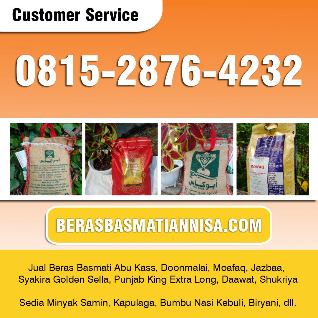 TERPERCAYA 081528764232 Beras Basmati Diabetes by Jual Beras Basmati