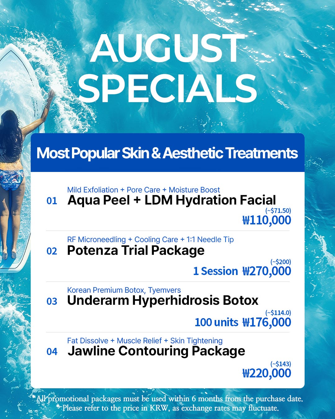 August 2026 Beauty & Wellness Promotions at V