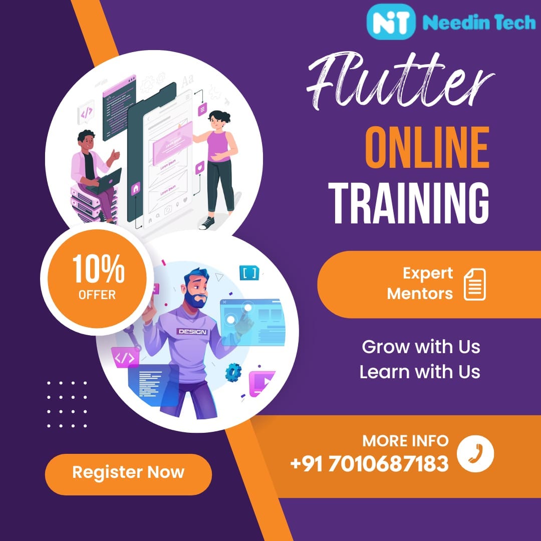 Online Flutter Training With Assured Internships — Needintech | by ...