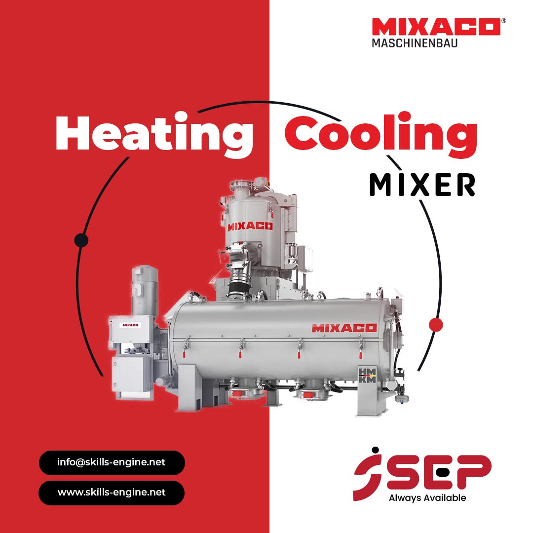 Heating Cooling Mixers: The Backbone of High-Performance PVC & Industrial Mixing Operations