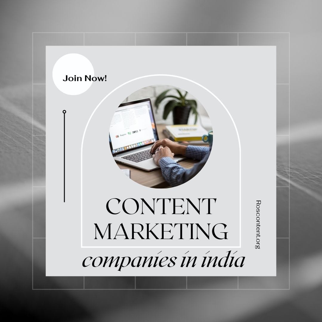 Content Creation Companies In India Content Creation Companies In India