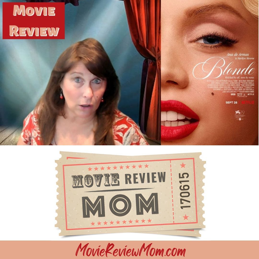 Blonde movie review. IN A NUTSHELL by Trina Boice Medium