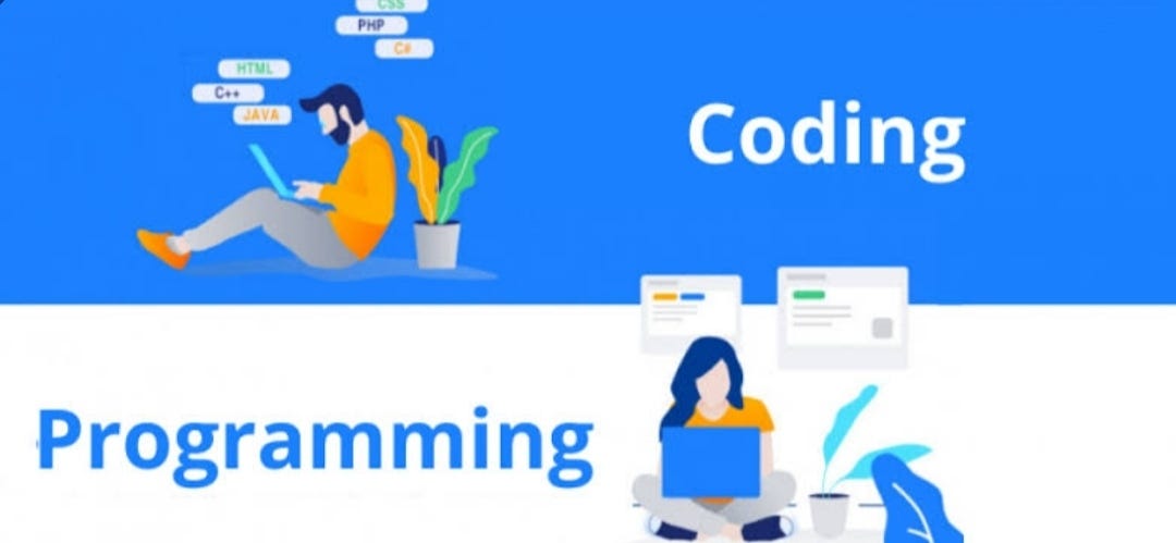 what is the difference between programming and coding? | by ...