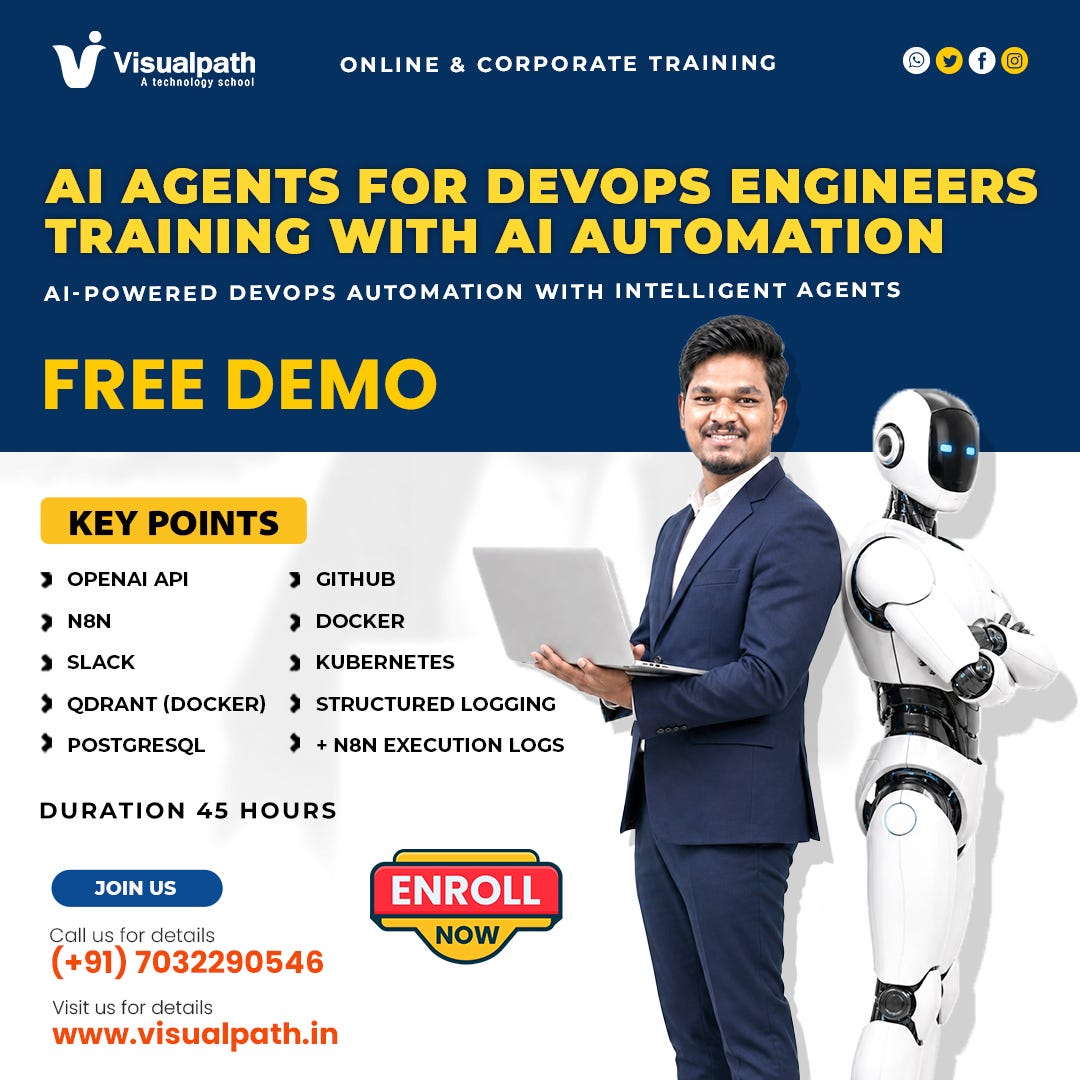 Master AI Agents for DevOps Course Online | Visualpath
