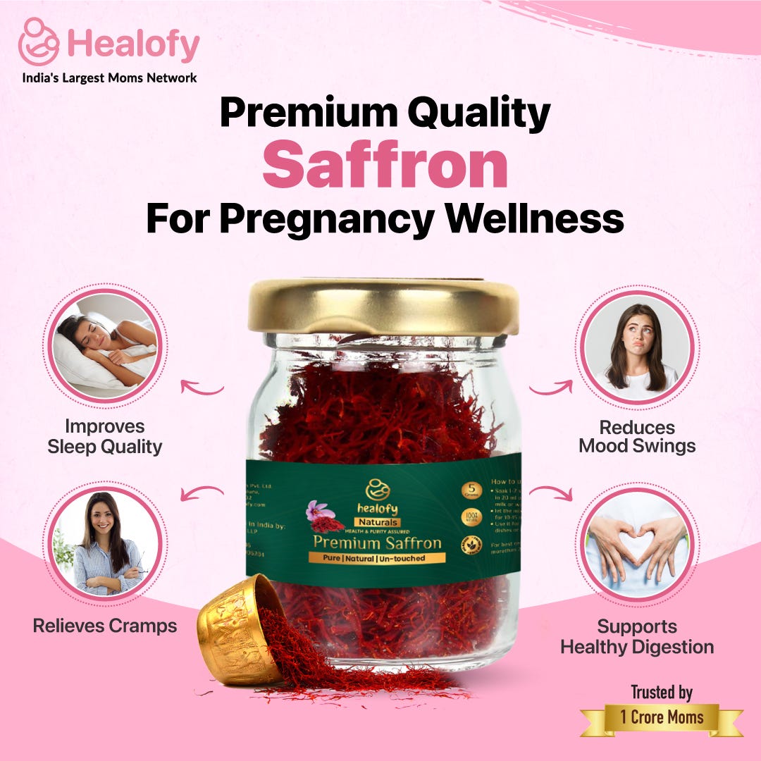 Importance Of Saffron In Pregnancy by Healofy Medium