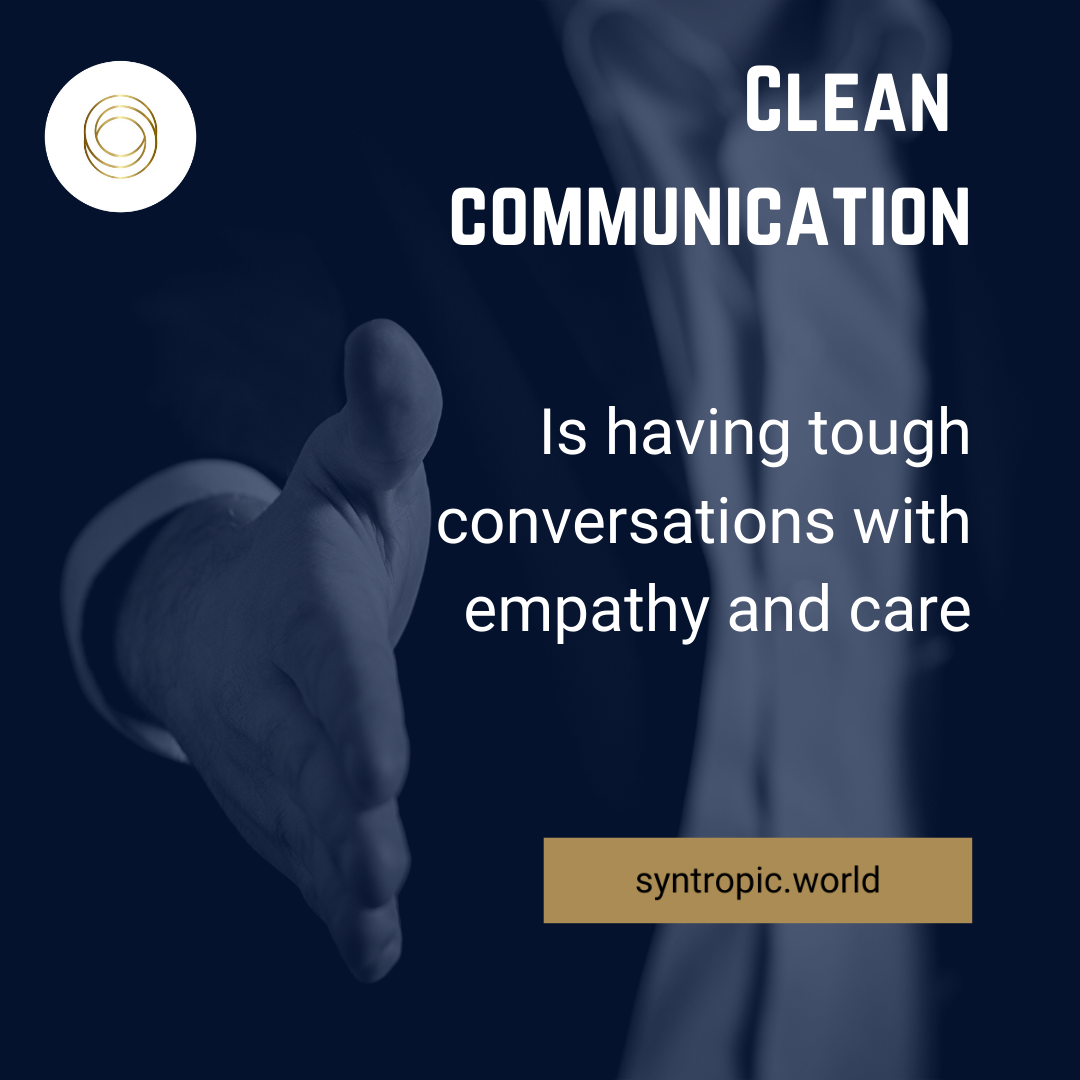 Clean Communication. Is having tough conversations with… | by Christine ...