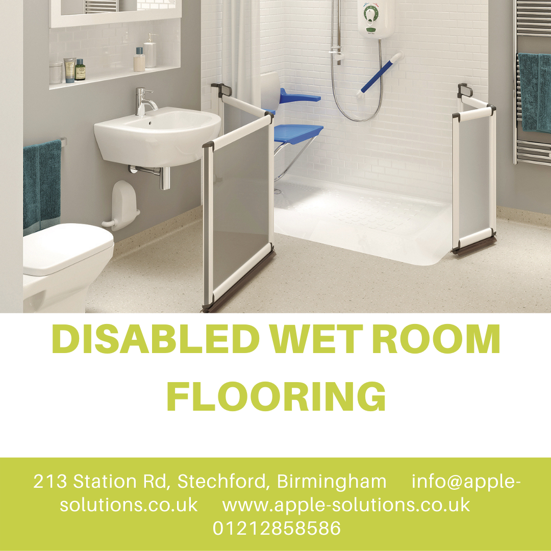 Disabled wet room flooring Apple Solutions Ltd Medium