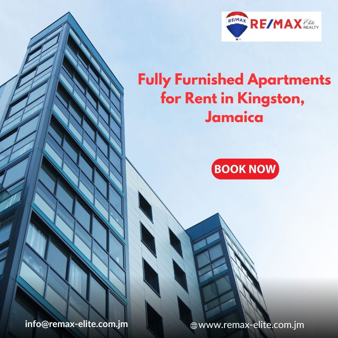 Fully Furnished Apartments for Rent in Kingston, Jamaica Remax Elite Realty Medium