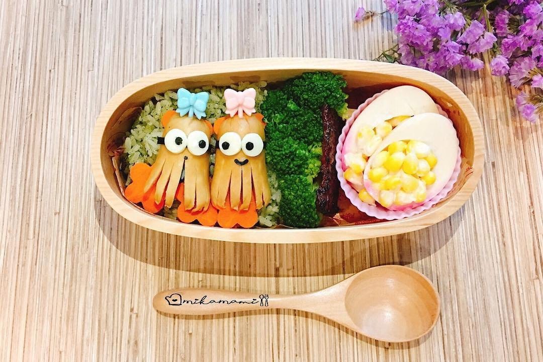 Korean Style Cute lunch box, Character Lunch Box Recipes -Korean