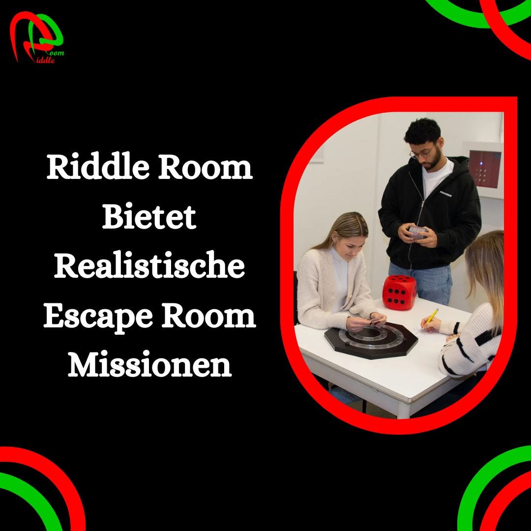Riddle Room Bietet Realistische Escape Room Missionen