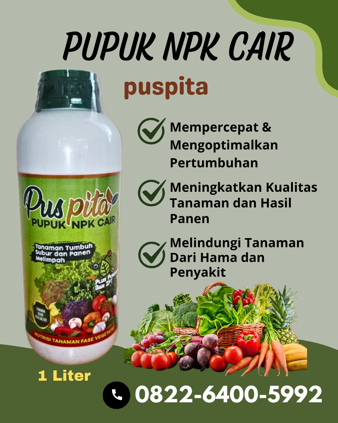 AMPUH!!!WA0822–6400–5992, Jual pupuk npk untuk buah Pacitan, Jual pupuk npk untuk sawit Pamekasan…