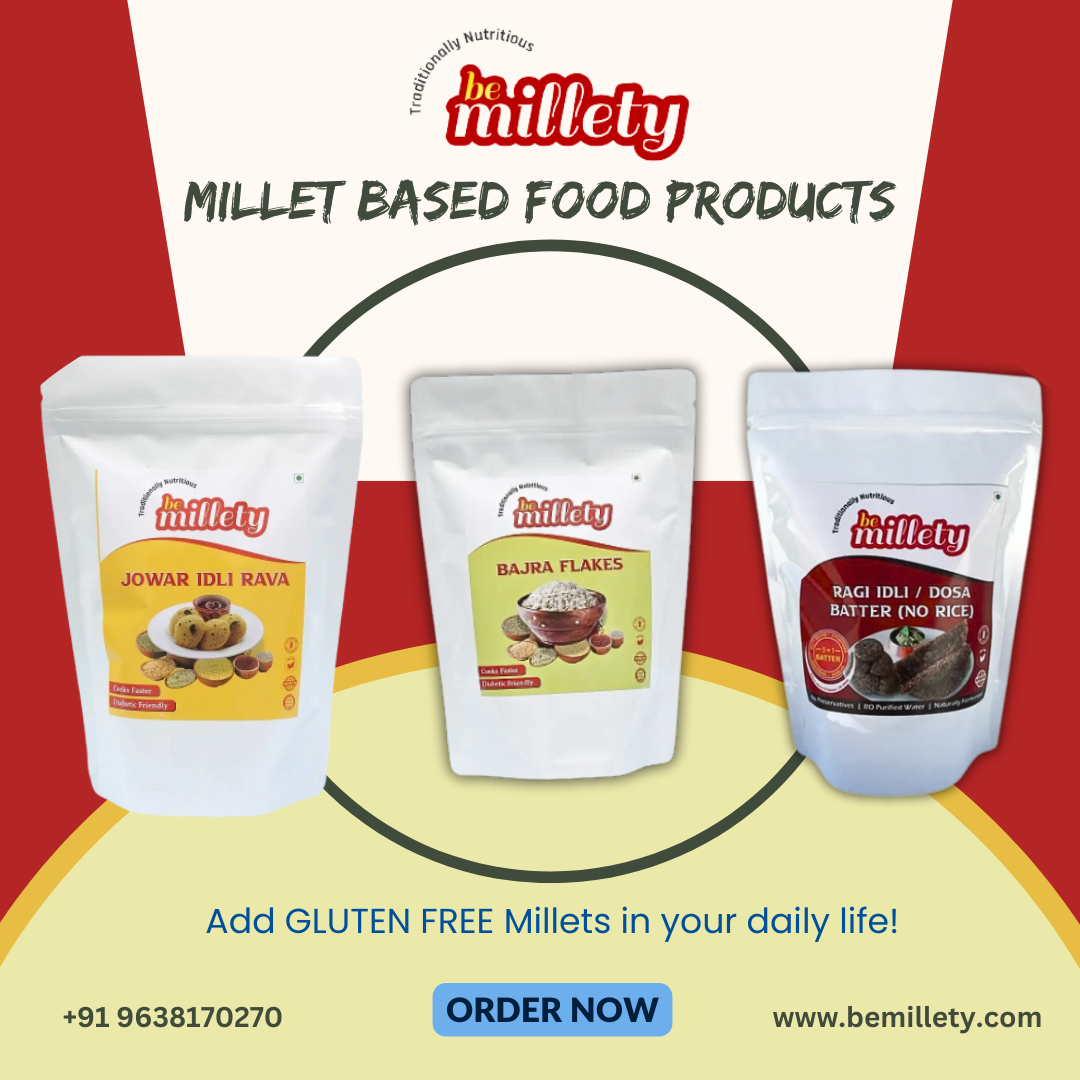 Millet Based Food Products by BeMillety Bemillety Medium