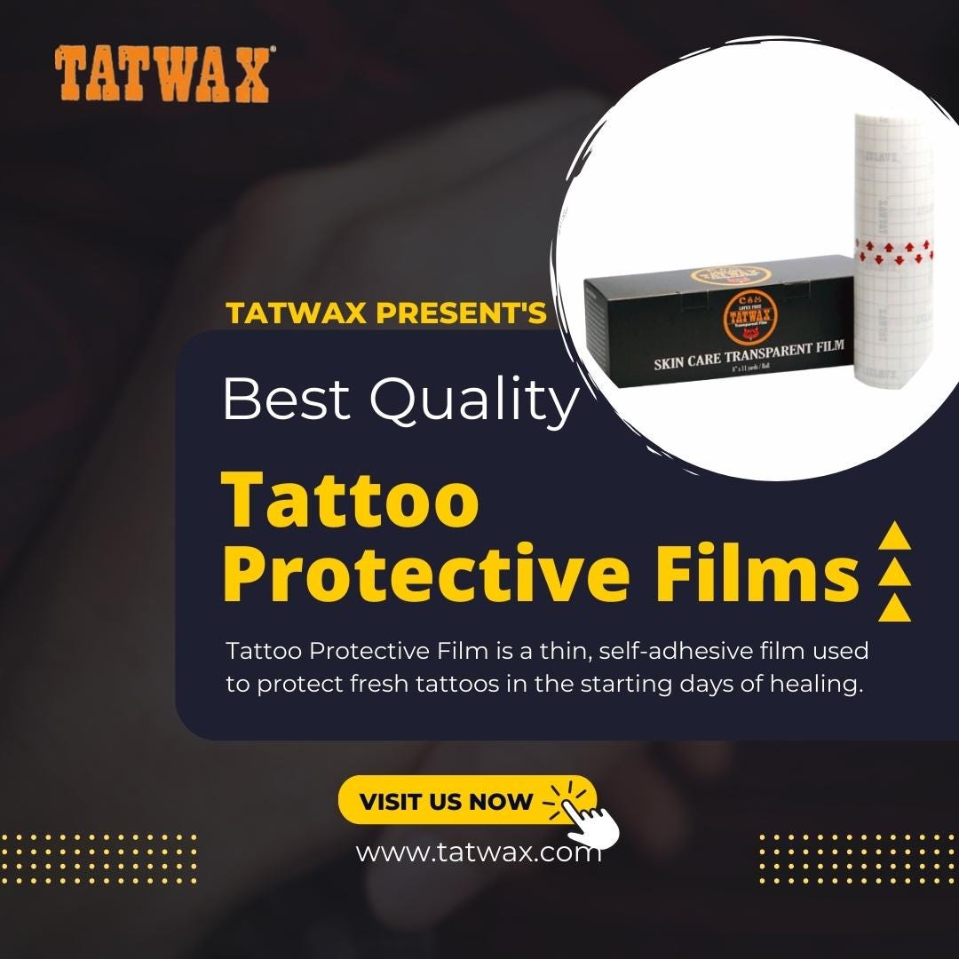 Best Quality Tattoo Protective Film’s Tatwaxusa Medium
