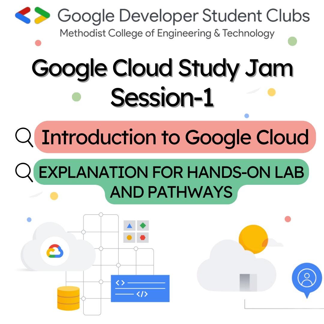 Google Cloud Study Jams Event Report by GDSC MCET Medium