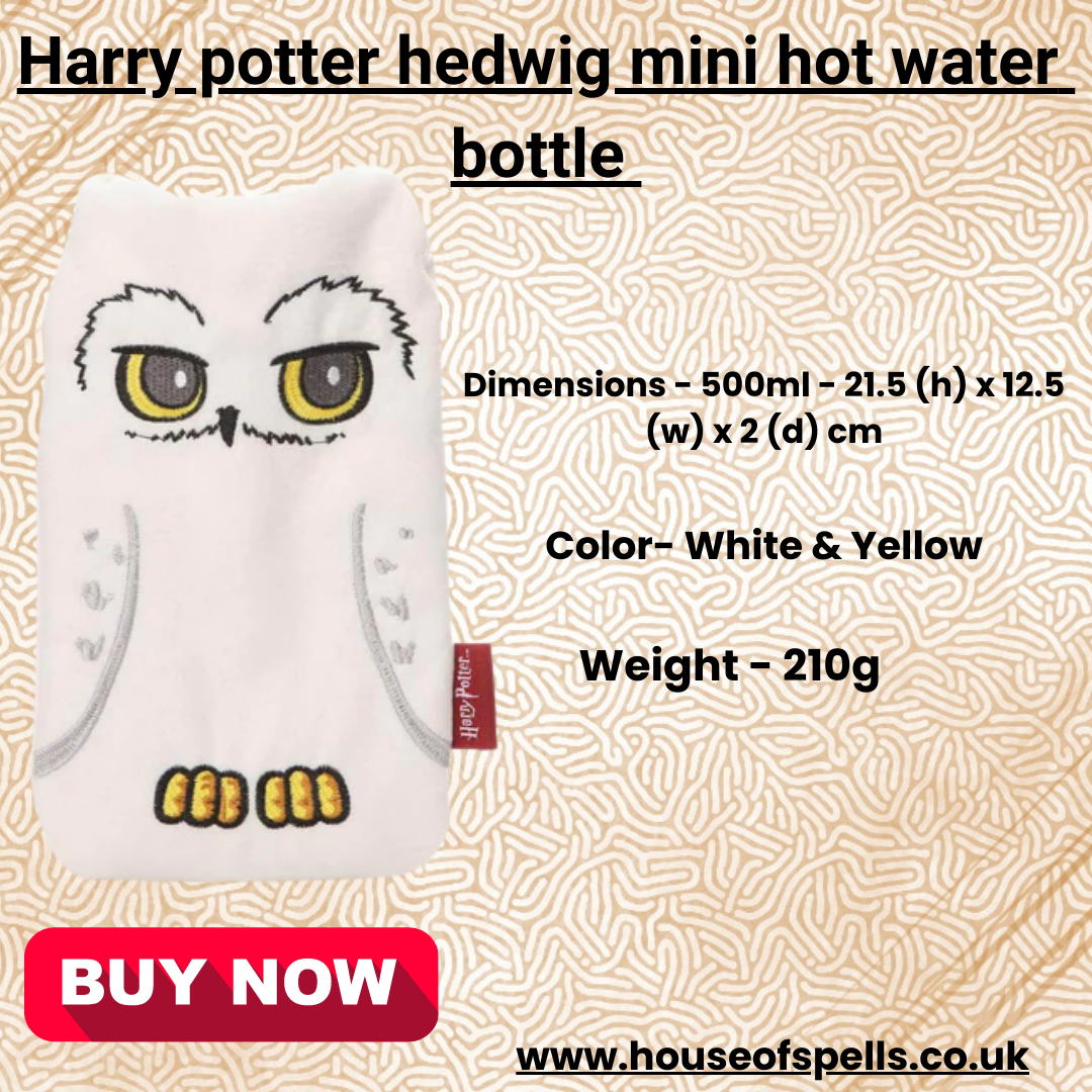 Harry Potter Hedwig Mini Hot Water Bottle | House of Spells - House Of  Spells - Medium