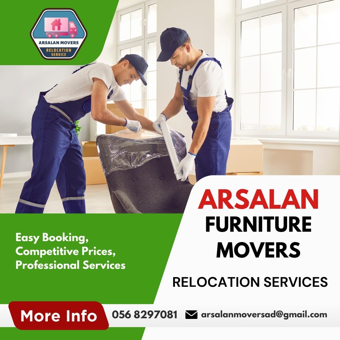 Arsalan Furniture Moving Company Abu Dhabi by شركة ارسلان نقل اثاث