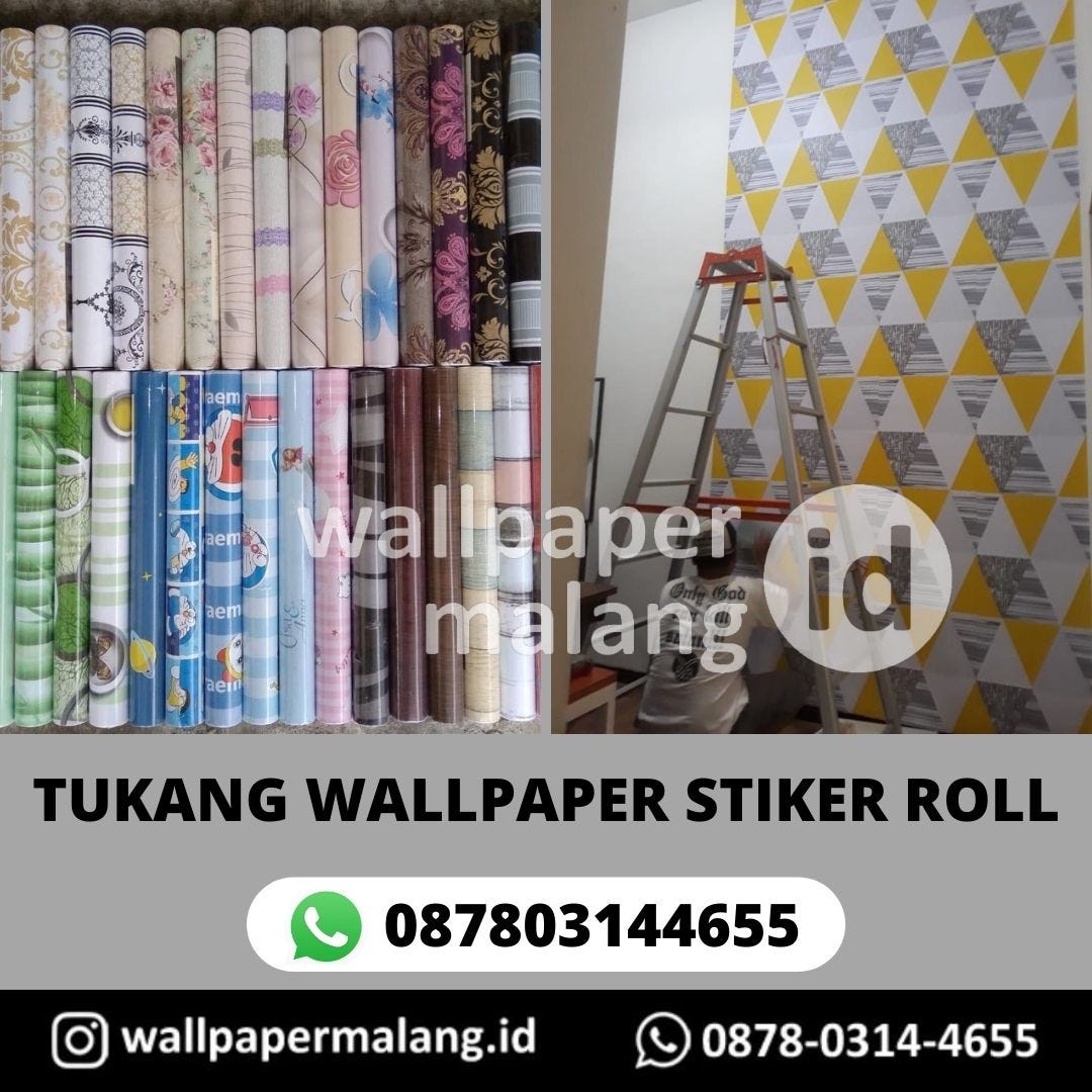 TUKANG WALLPAPER STIKER ROLL. TUKANG WALLPAPER STIKER ROLL | by