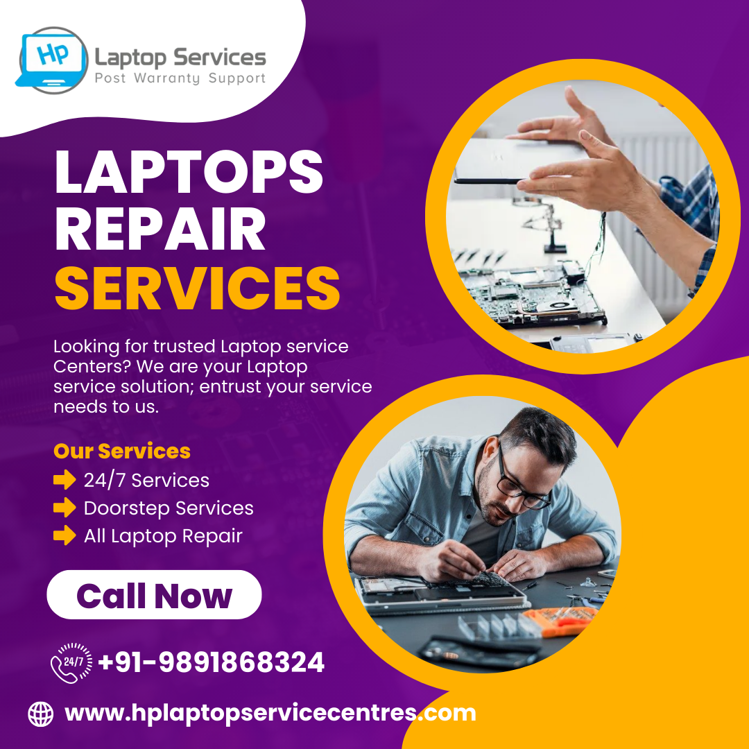 Laptop Repair HP Service Center Noida ☎ 9891868324 komal singh Medium