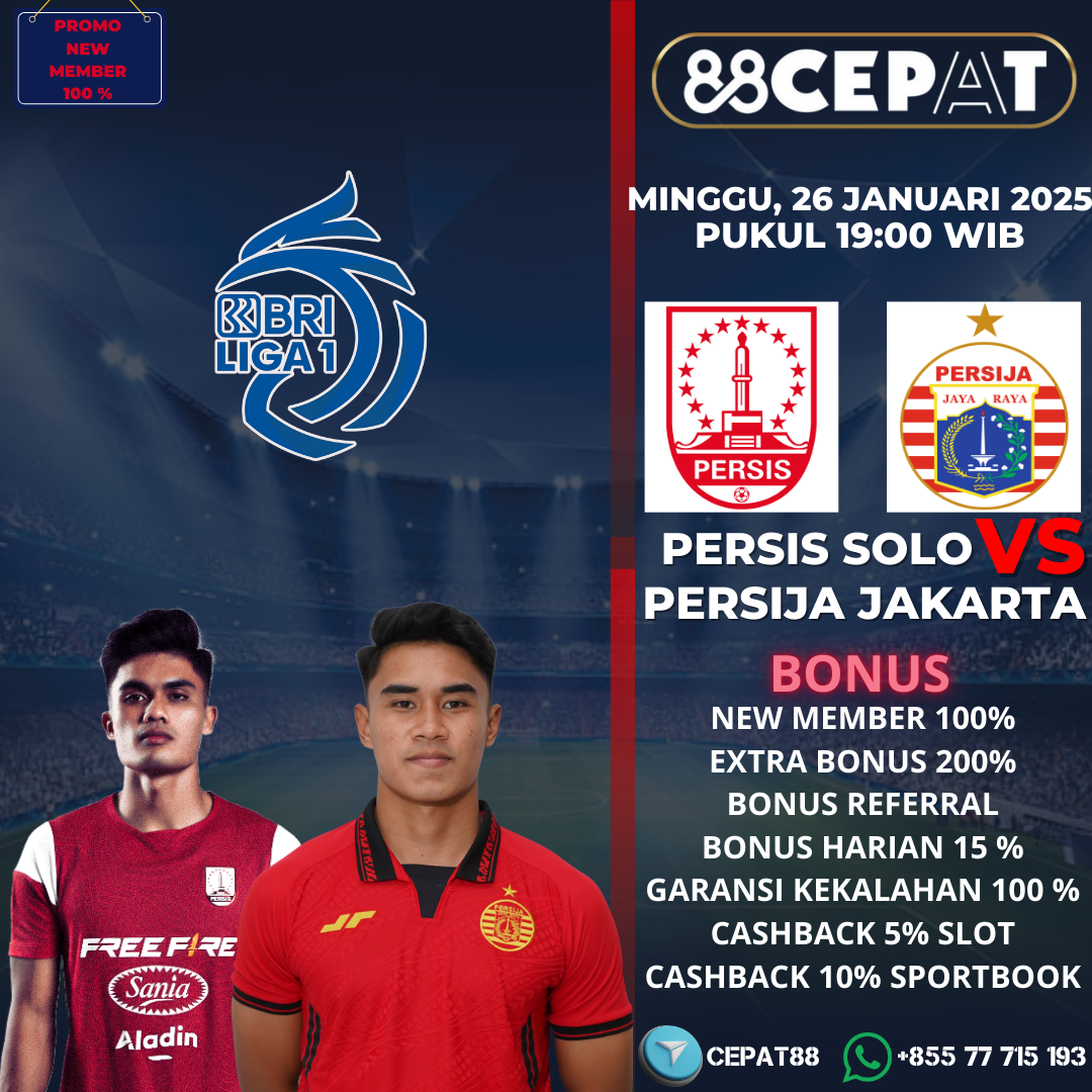 Prediksi Persis vs Persija Liga 1 2025: Macan Kejar Persib!