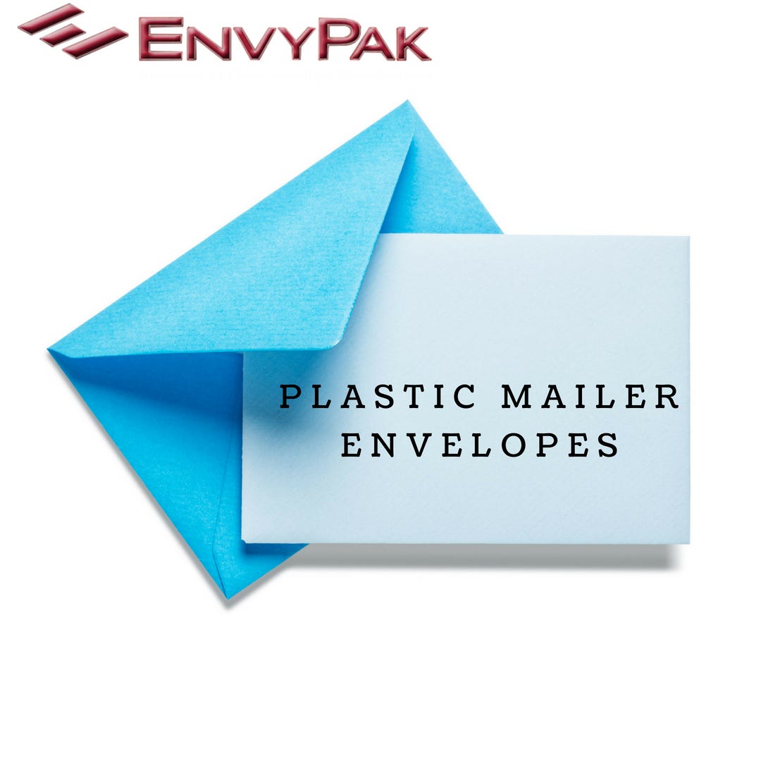 USPS Approved Plastic Mailer Envelopes by Envypak Medium