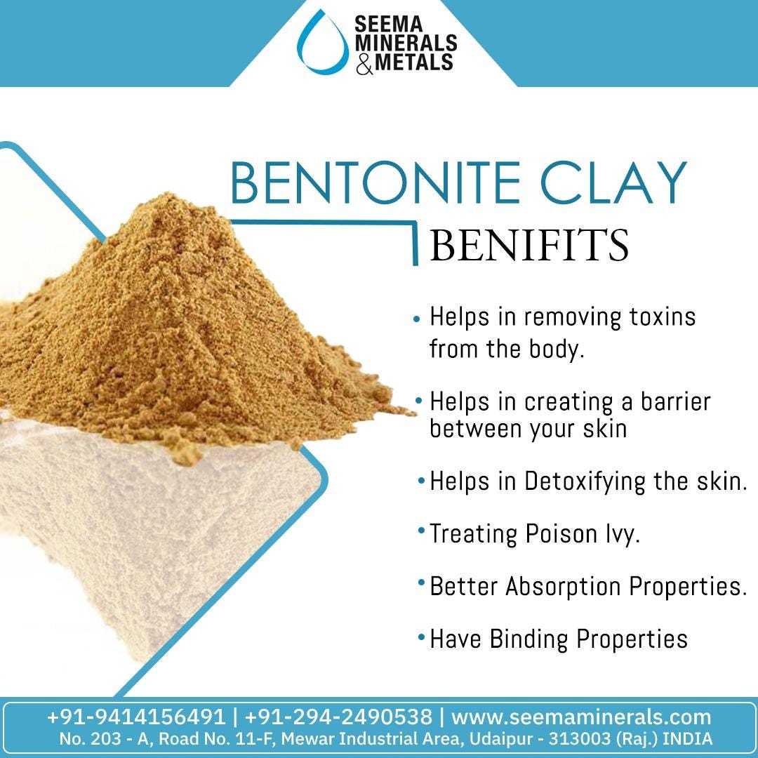 Unveiling the Power of Pharmaceutical Grade Bentonite Clay from Seema  Minerals & Metals in India, by Seemaminerals